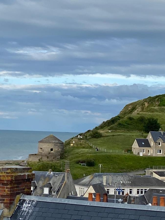 La Maison Bleue Port-en-Bessin-Huppain Esterno foto