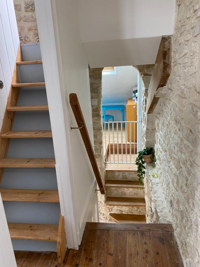 La Maison Bleue Port-en-Bessin-Huppain Esterno foto